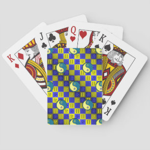 Tweelingen & Water Os Pokerkaarten