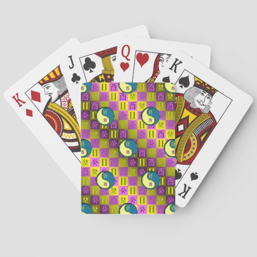 Tweelingen & Waterhaan Pokerkaarten (Achterkant)