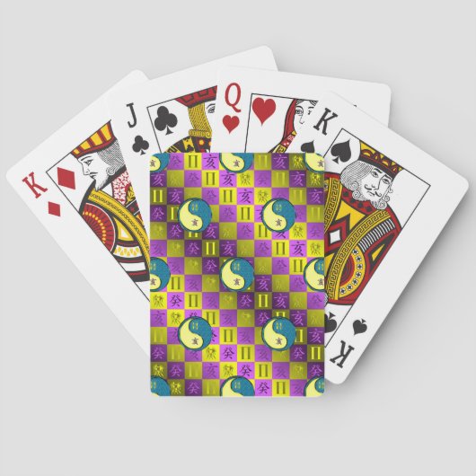 Tweelingen & Waterzwijn Pokerkaarten (Achterkant)
