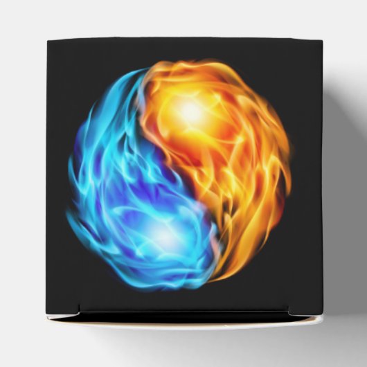 Tweelingflames Bedankdoosjes (Bovenkant)