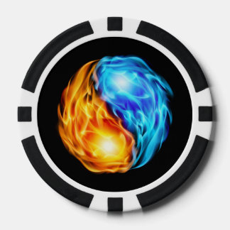Tweelingflames Pokerchips