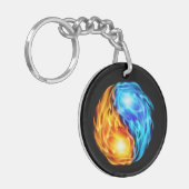 Tweelingflames Sleutelhanger (Voorkant Links)