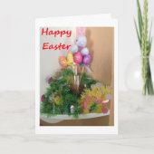 TWEELINGGELUKKIG PASEN EN EEN FANTASTISCHE LENTE FEESTDAGEN KAART (Voorkant)