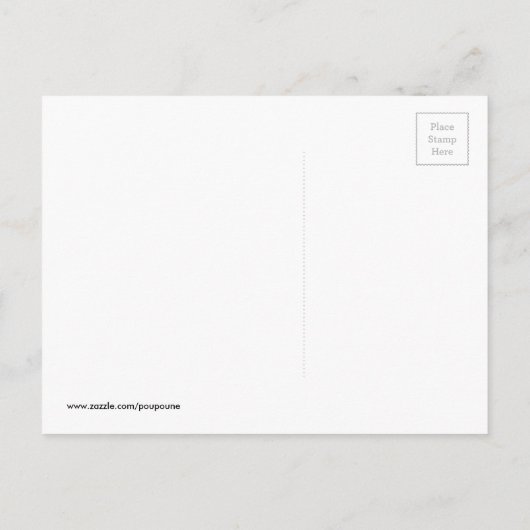 tweelingjongen en meisje polka dot stroller - cade aankondigingskaart (Achterkant)