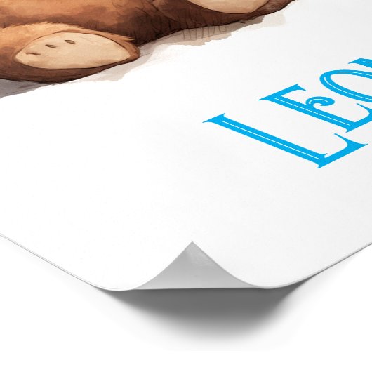 Tweelingjongenskwekerij,  Teddyberen, Poster (Hoek)