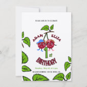 Tweelingkersen Kaart (Voorkant)