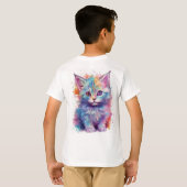 Tweelingkittens T-shirt (Achterkant volledig)