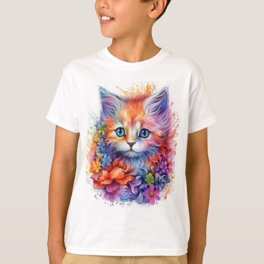 Tweelingkittens T-shirt (Voorkant)