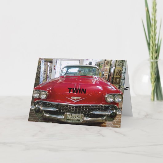 TWEELINGLEEFTIJD HUMOR-CLASSIC EN OUD = CLASSIC HE KAART (Voorkant)