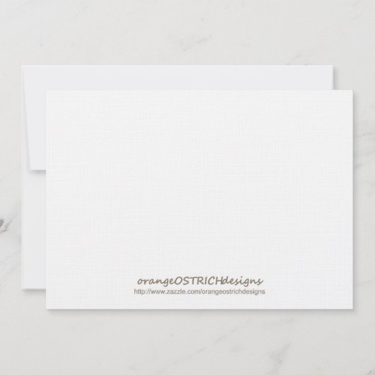 Tweelingmeisjes eerste uitnodiging op verjaardag (Achterkant)