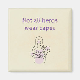 Tweelingmoeders zijn helden magneet