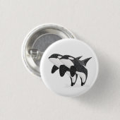 tweelingorka ronde button 3,2 cm (Voorkant /achterkant)