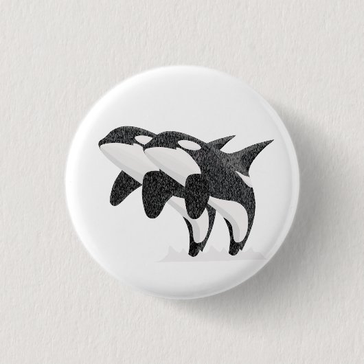 tweelingorka ronde button 3,2 cm (Voorkant)