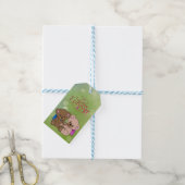 tweelingpanda Gift Label Cadeaulabel (Met Touw)