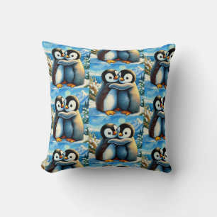 Tweelingpinguïns Happy Feet Knuffel Kussen