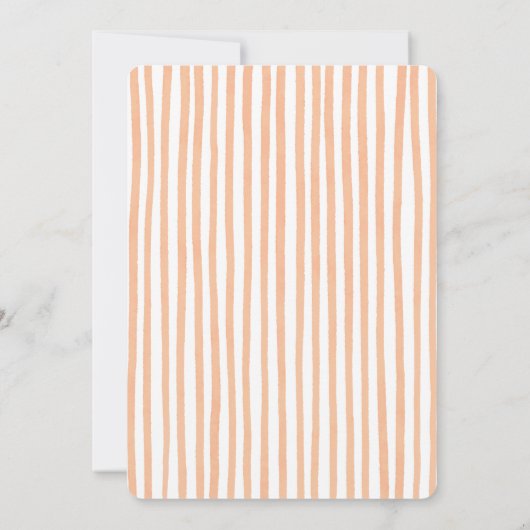 Tweelingpompoen Baby shower Kaart (Achterkant)