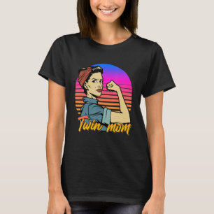 tweelingproud mam Twin Twin Costume Twins T-shirt