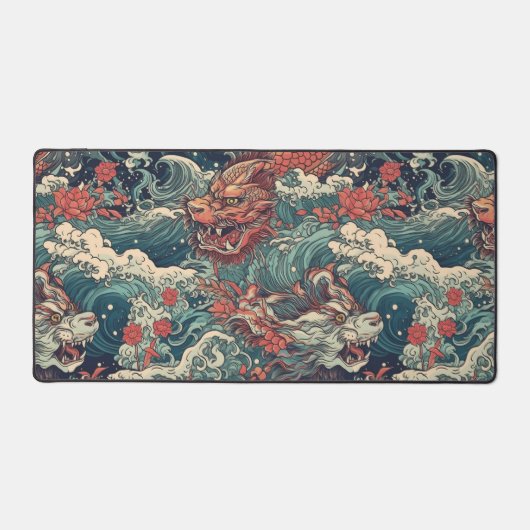 Tweelingslangen Bureaumat (Voorkant)