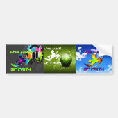 tweelingsticker bumpersticker (Voorkant)