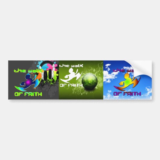 tweelingsticker bumpersticker (Voorkant)