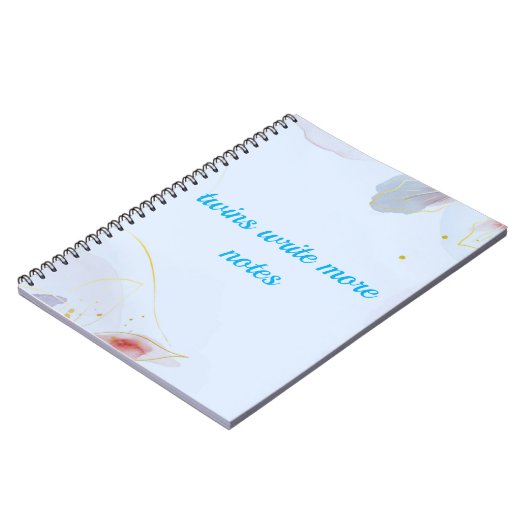 tweelingthema notitieboek (Linkerzijde)