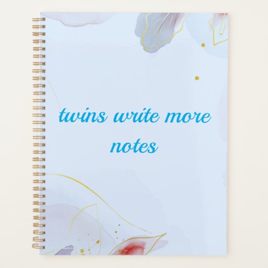 tweelingthema planner (Voorkant)