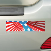 Tweelingtorens Bumpersticker (Op auto)
