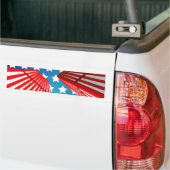 Tweelingtorens Bumpersticker (Op Truck)