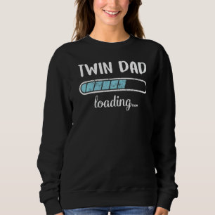 Tweelingvader die familievriendelijke Humor Trendy Trui