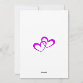 Tweelingverjaardag Feestdagenkaart (Achterkant)