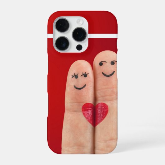 tweelingvinger iPhone hoesje (Achterkant)