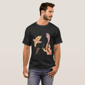 Tweelingvissen T-shirt (Voorkant volledig)