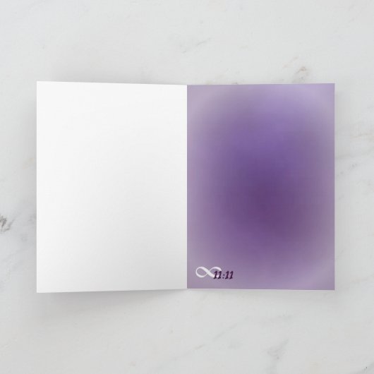 Tweelingvlam gedicht feestdagen kaart (Binnen)