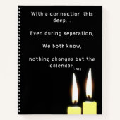 tweelingvlam-soulmate-scheiding notitieboek (Voorkant)