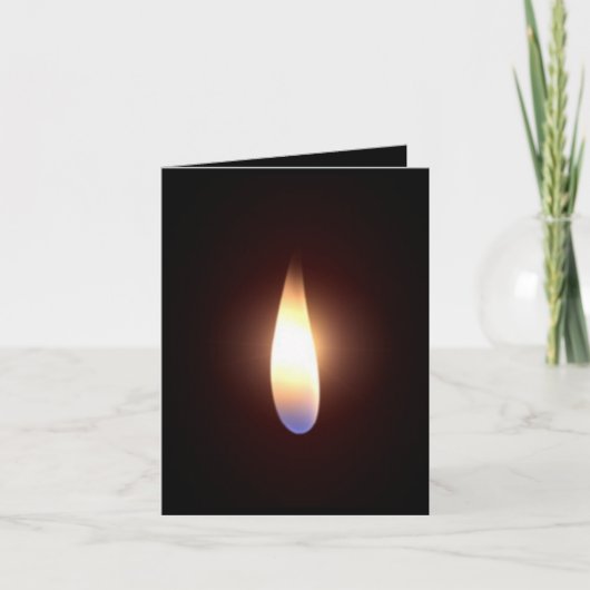 Tweelingvlam Valentijnsdag Feestdagen Kaart (Voorkant)