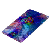 Tweelingvlammen die de hemel in rijzen magneet (Linkerzijde)