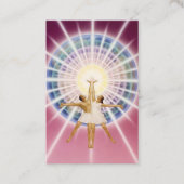 Tweelingzielen en zielsverwanten visitekaartje (Voorkant)