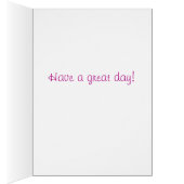 Tweelingzus Birthday-kaart (Binnen (Rechts))