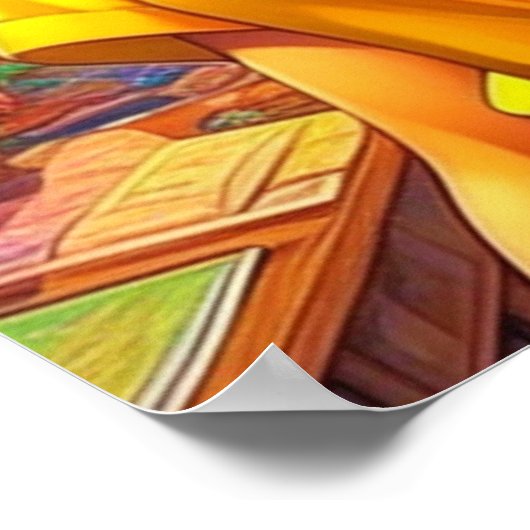 tweelingzussen | Anime meisjes Poster (Hoek)