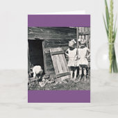 Tweelingzussen Kaart (Voorkant)