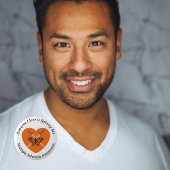 Tweelingzwaarden vechten tegen multiple sclerose B Ronde Button 5,7 Cm