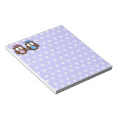 tweeluinprinses en prins notitieblok (Schuin)