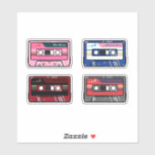 TWEEMAAL Cassettebandjes Sticker Pack ver.2 (Vel)