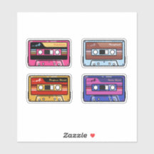 TWEEMAAL Cassettebandjes Sticker Pack ver.4