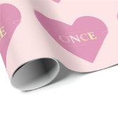 Tweemaal Cute Teen Aesthetische Kpop Eenmaal verpa Cadeaupapier (Rol Hoek)