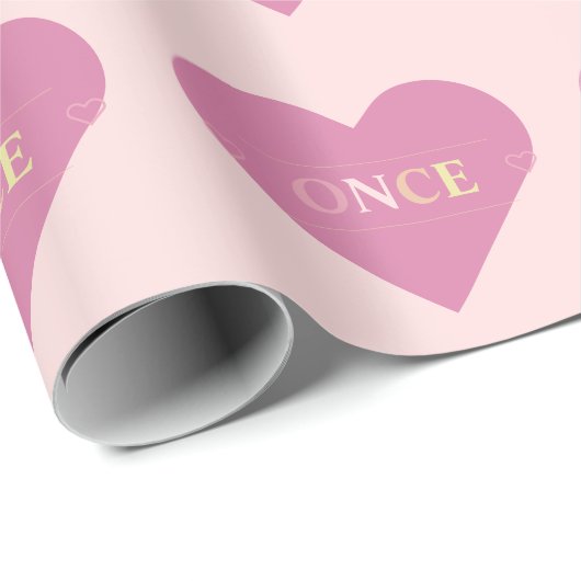 Tweemaal Cute Teen Aesthetische Kpop Eenmaal verpa Cadeaupapier (Rol Hoek)