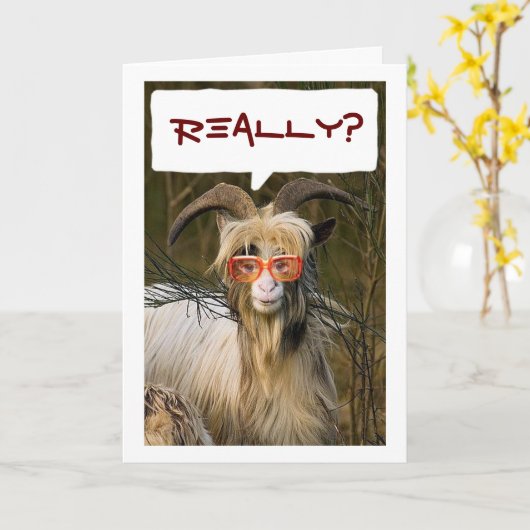 TWEEMAAL, DACHT U DAT IK JE GROTE DAG ZOU VERGETEN KAART (Gele Bloem)