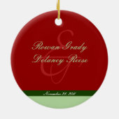 Tweemaal de Eerste Versiering van de Douane van Ke Keramisch Ornament (Achterkant)