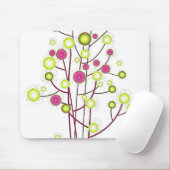 tweemaal de groene boom muismat (Met muis)