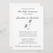 Tweemaal eerste uitnodiging van de Gemeenschap (Voorkant / Achterkant)